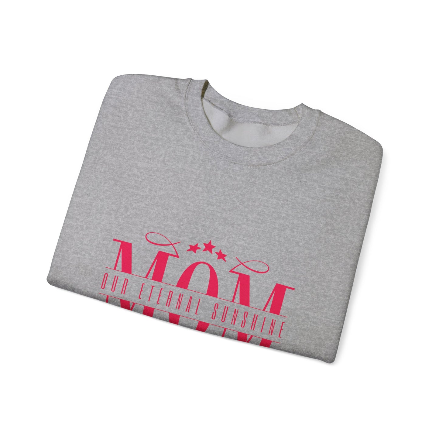 Unisex Heavy Blend™ Crewneck Sweatshirt - Awesome Mom - Mom, Our Eternal Sunshine