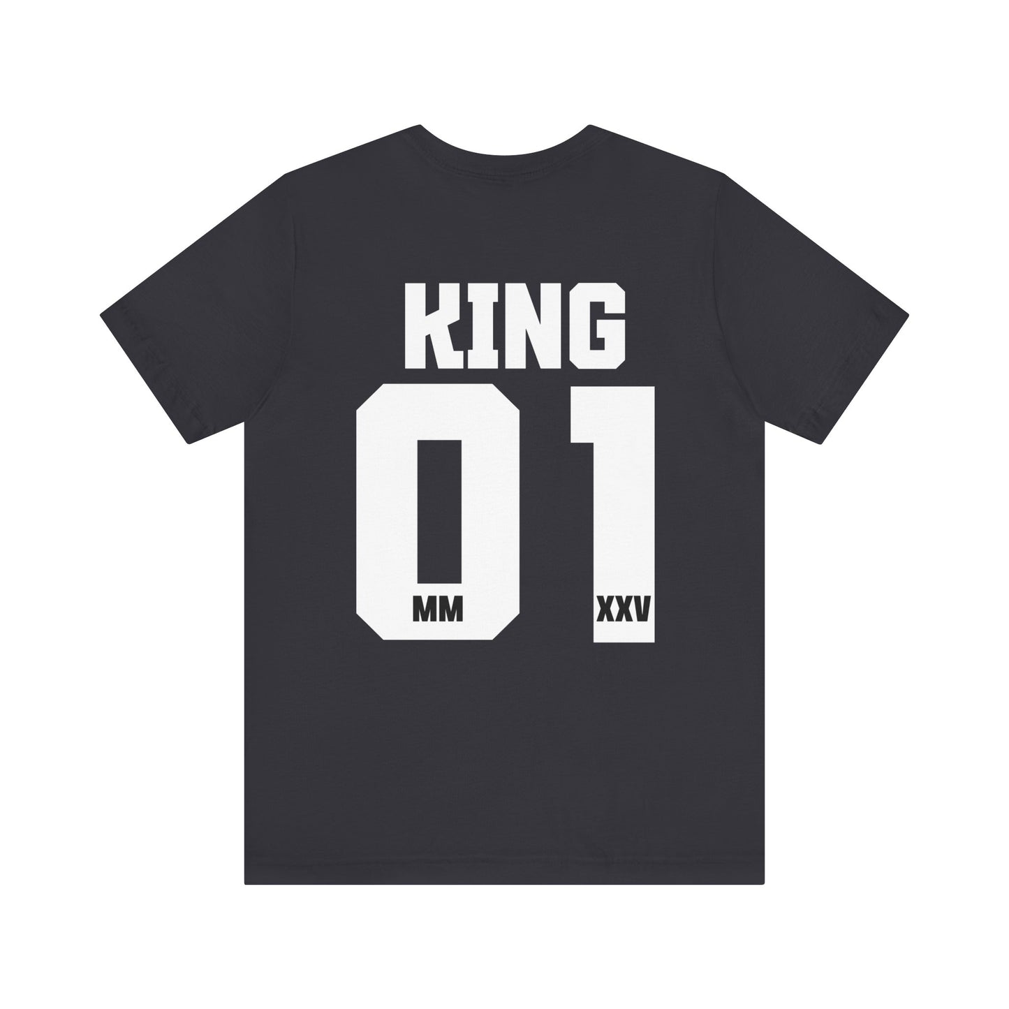 Couple T-Shirts - Unisex Jersey Short Sleeve Tee - King_1