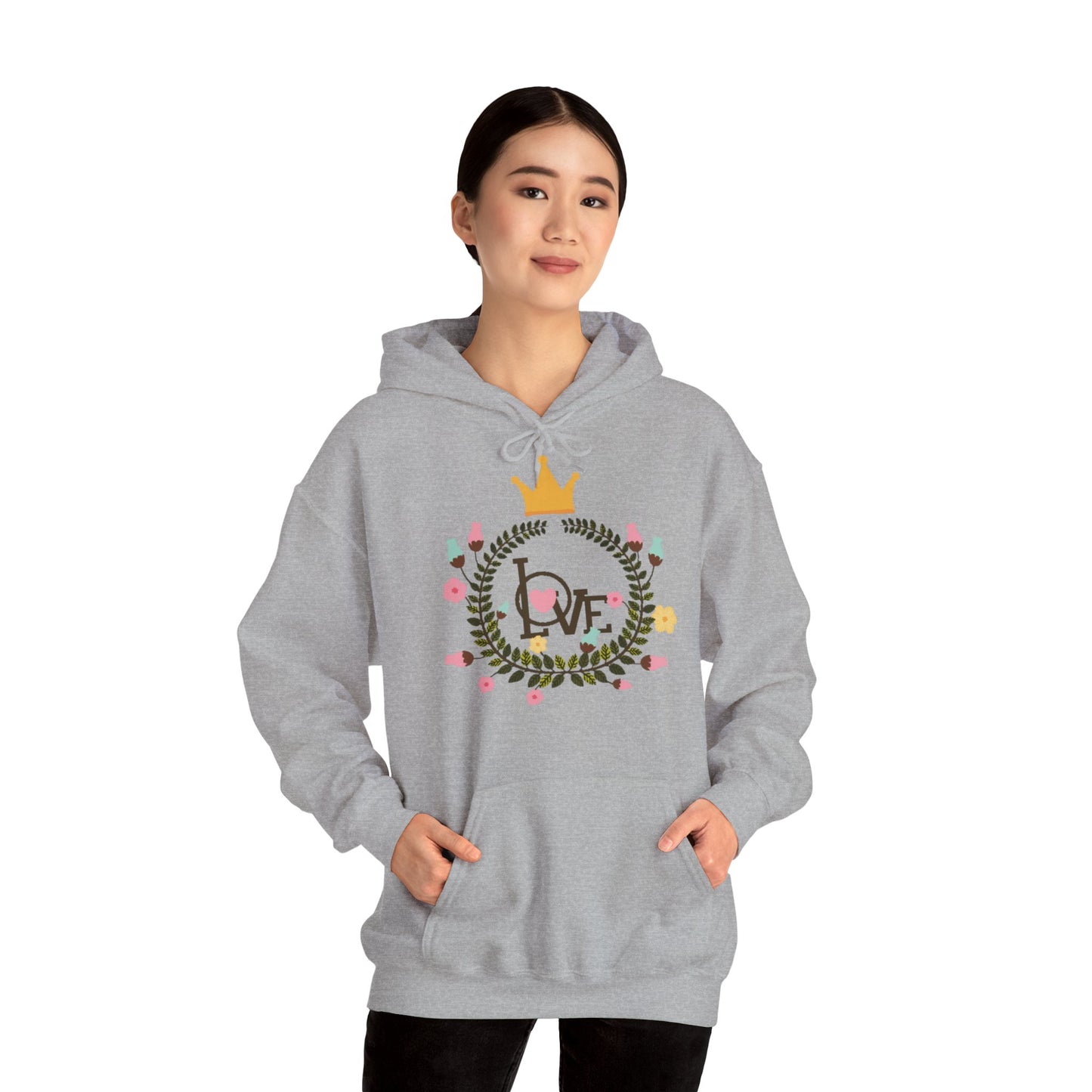 Unisex Heavy Blend™ Hooded Sweatshirt - Couples_Hoodies_Design_47_Front