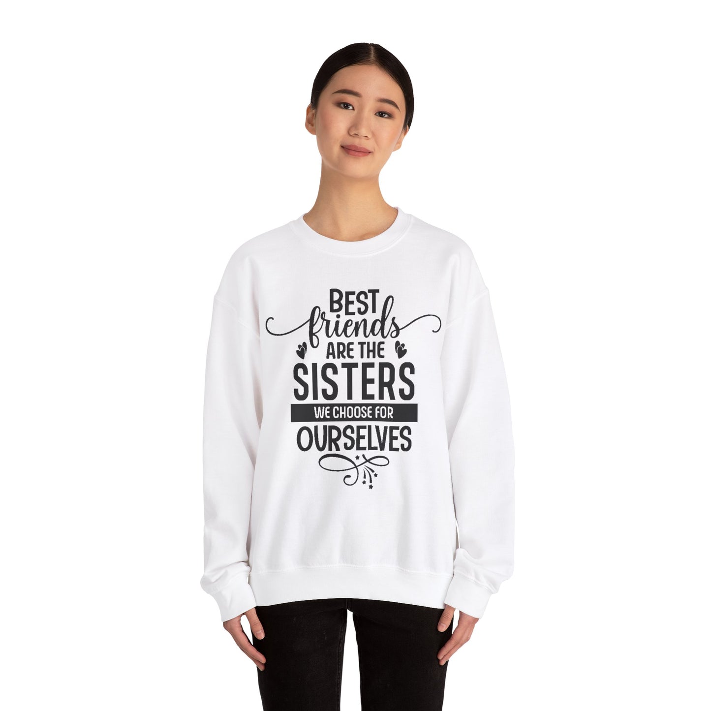 Unisex Heavy Blend™ Crewneck Sweatshirt - Best_Friends_Sisters_1