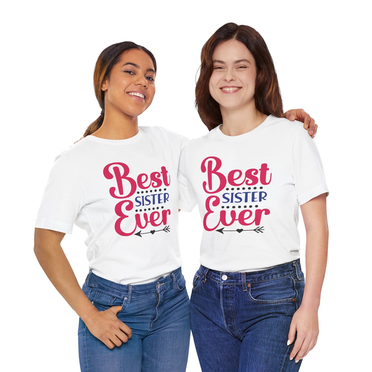 Best_Friends_Design_Sisters_19 - Unisex Jersey Short Sleeve Tee - Bella Canvas 3001