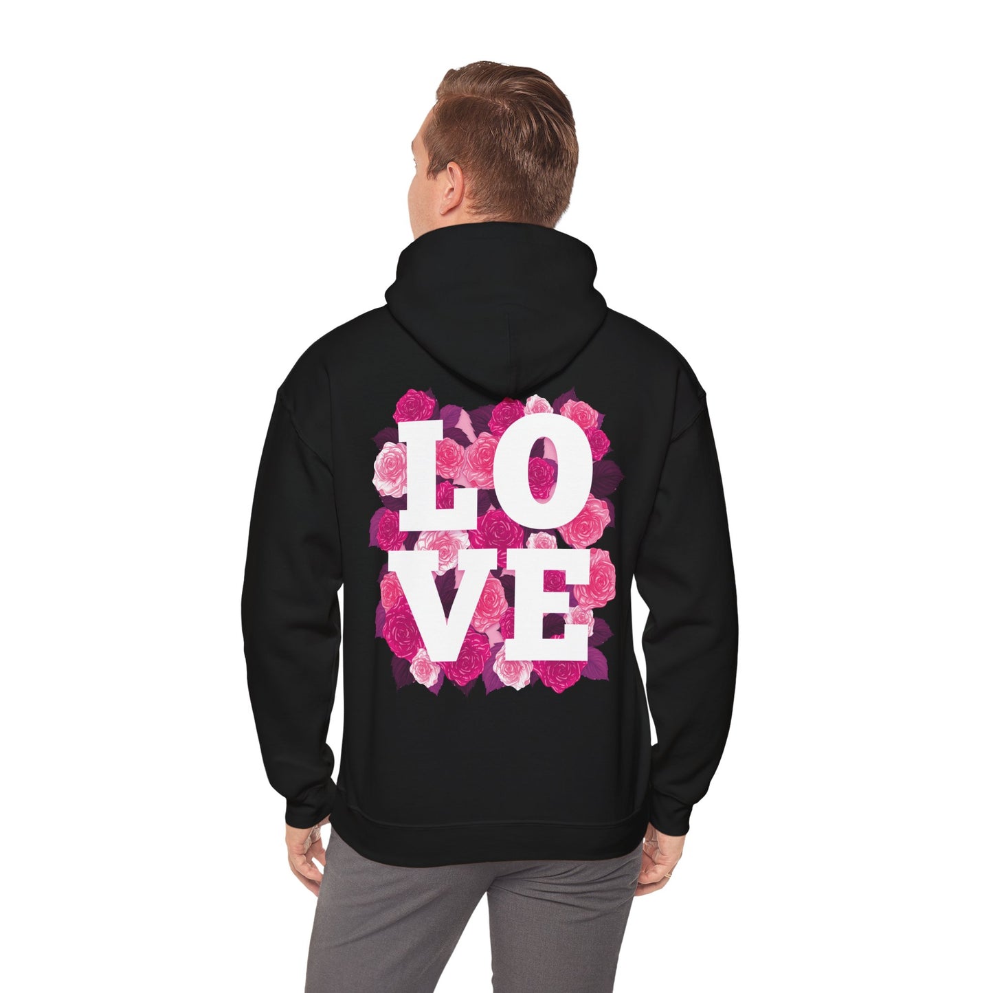 Unisex Heavy Blend™ Hooded Sweatshirt - Couples_Hoodies_Design_4_Back