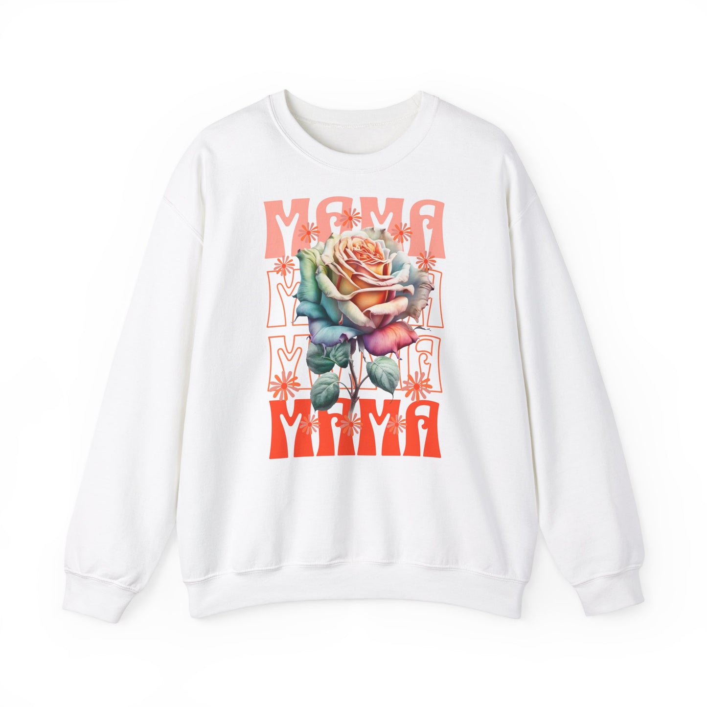 Unisex Heavy Blend™ Crewneck Sweatshirt - Awesome Mom - MAMA