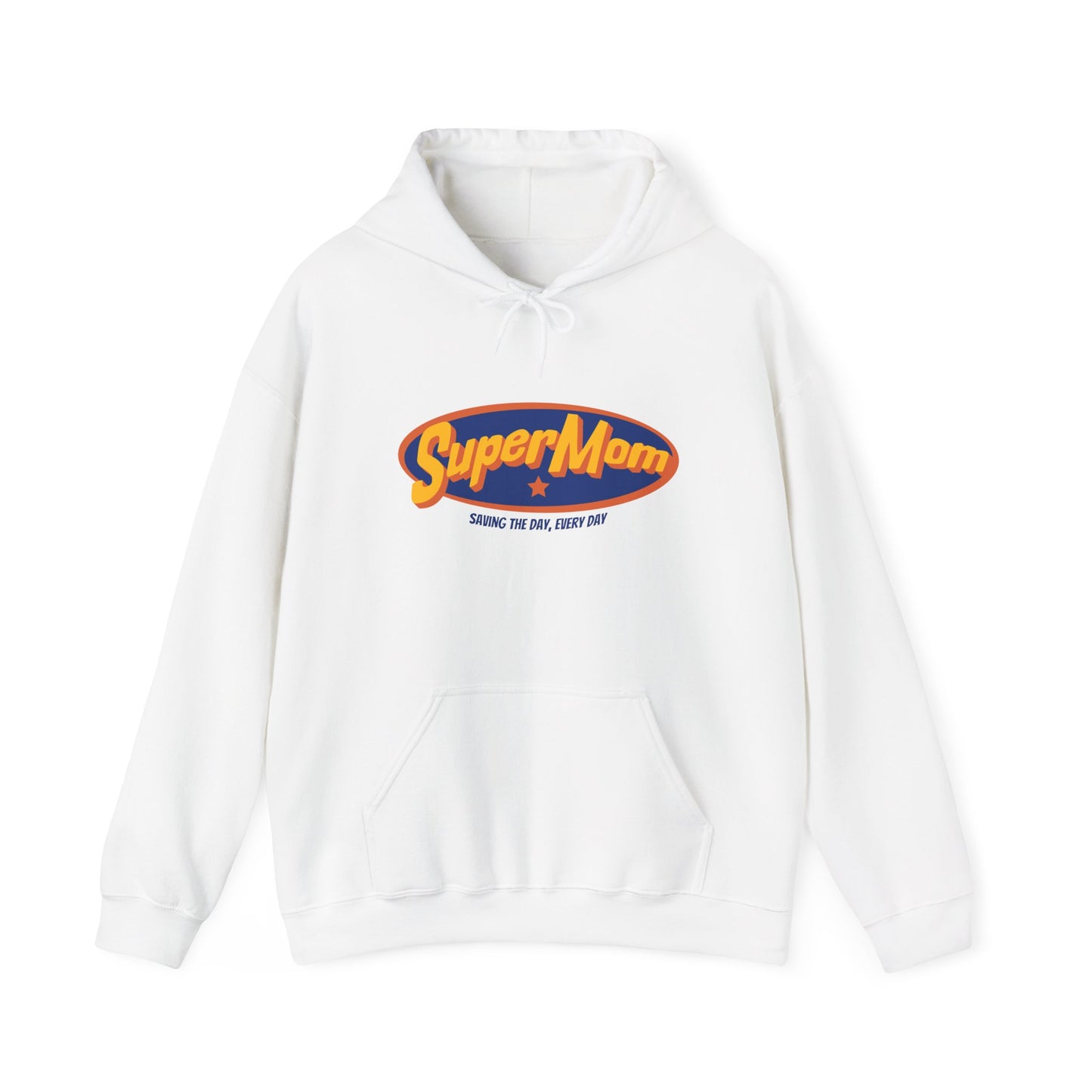 Unisex Heavy Blend™ Hooded Sweatshirt - Super Mom_Hoodie