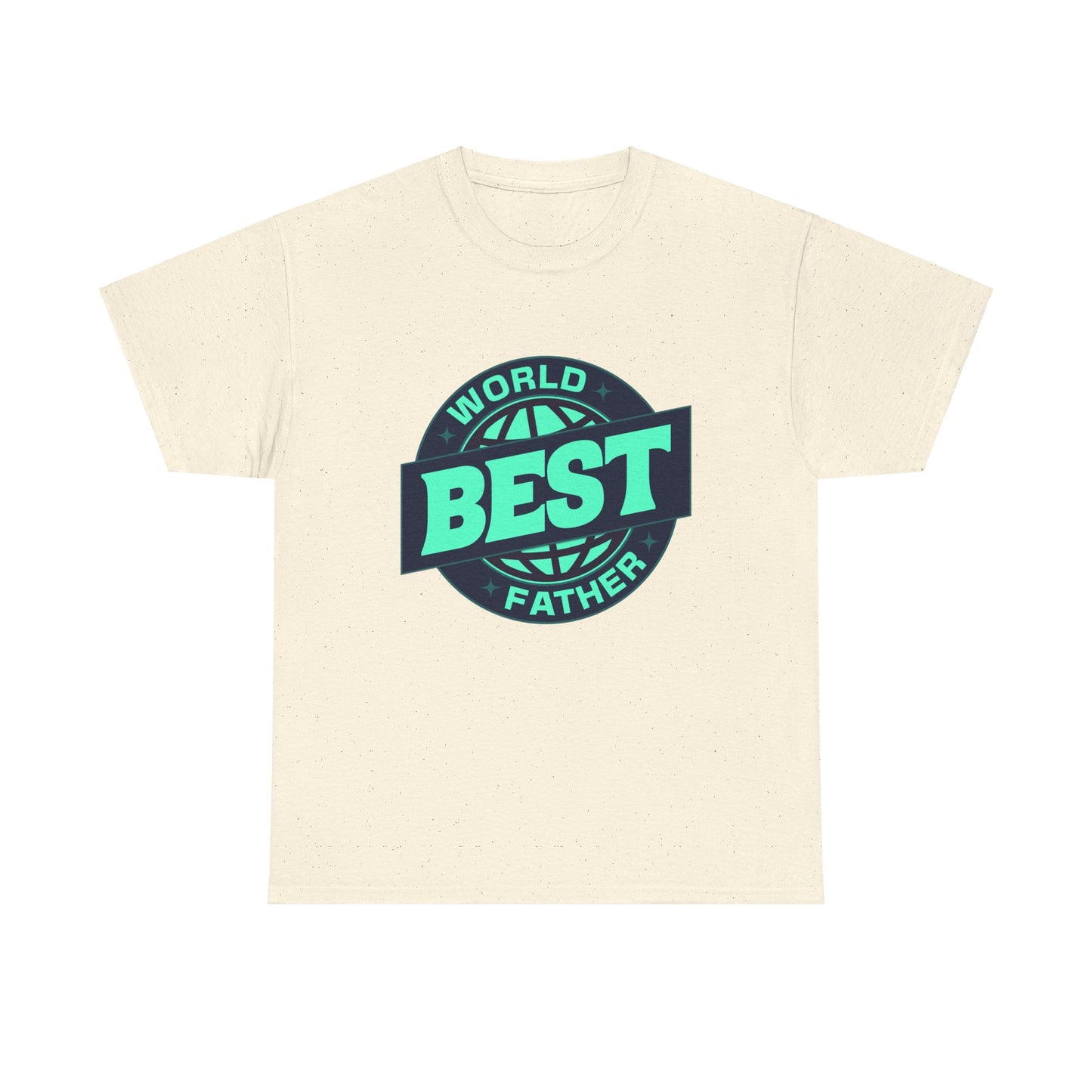 Unisex Heavy Cotton Tee -World Best Father_T_Shirt