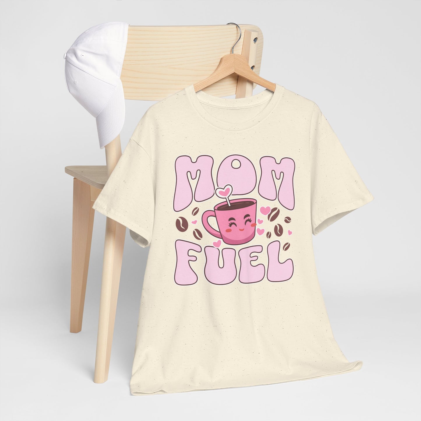 Unisex Heavy Cotton Tee - Coffee Mom_T_Shirt