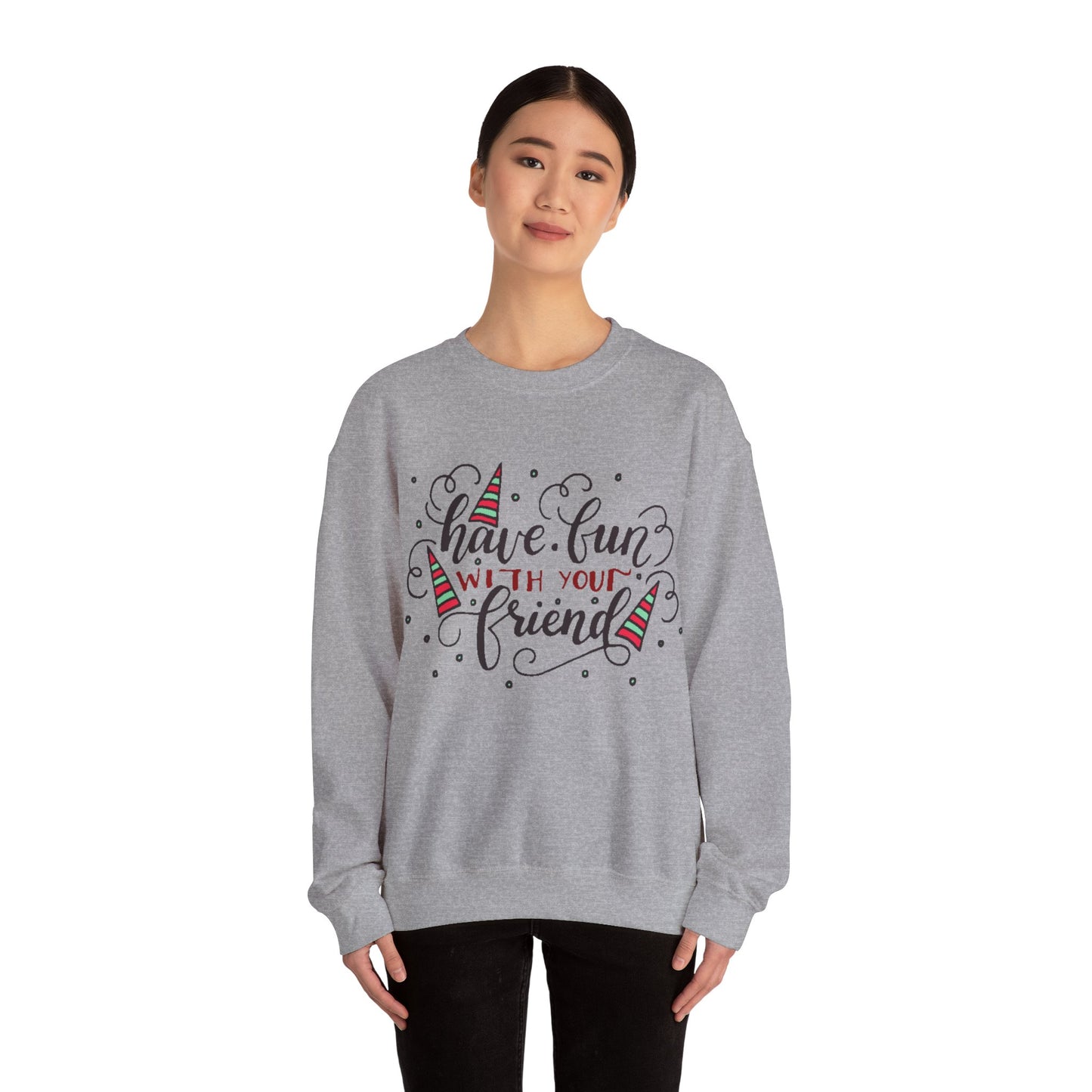 Unisex Heavy Blend™ Crewneck Sweatshirt - Best_Friends_Sisters_13