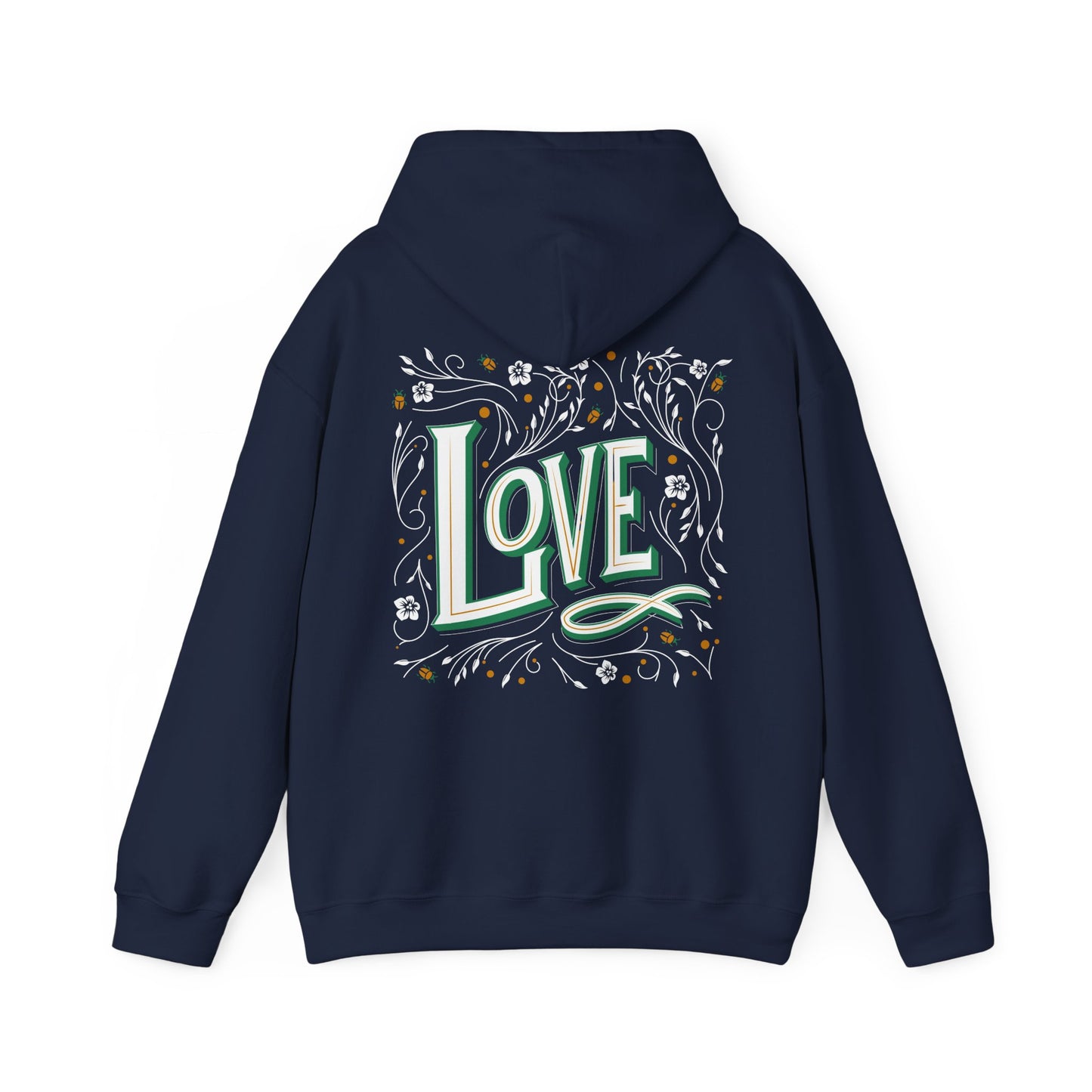 Unisex Heavy Blend™ Hooded Sweatshirt - Couples_Hoodies_Design_3_Back