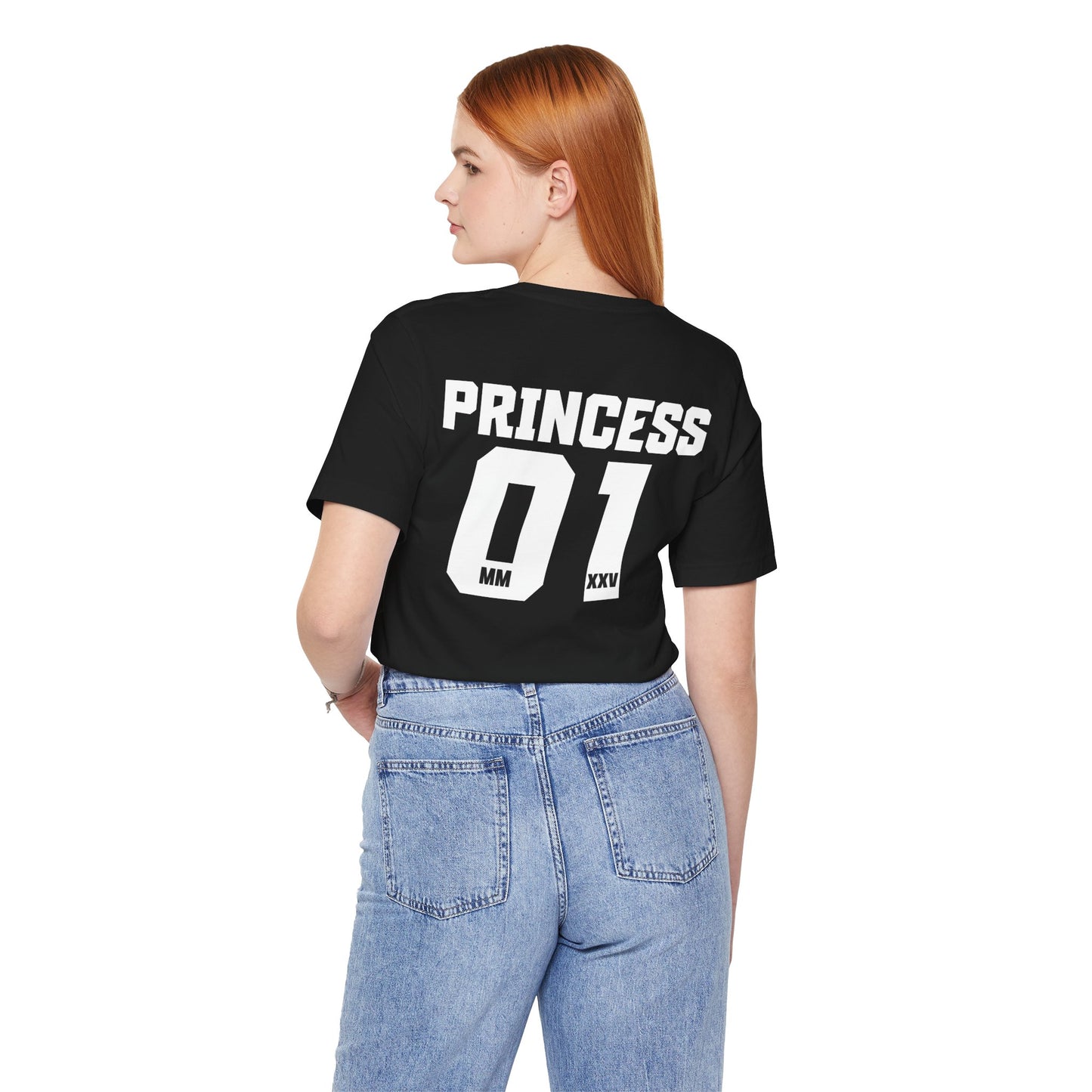 Couple T-Shirts - Unisex Jersey Short Sleeve Tee - Princess_1