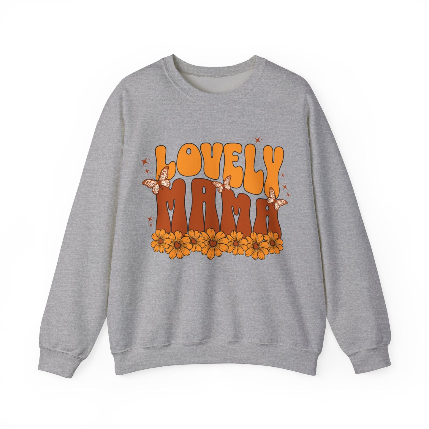 Unisex Heavy Blend™ Crewneck Sweatshirt - Lovely Mama Mother's Day