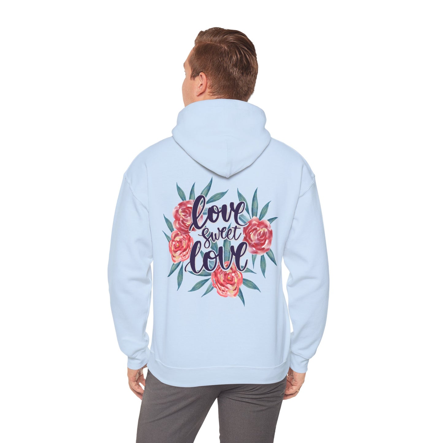 Unisex Heavy Blend™ Hooded Sweatshirt - Couples_Hoodies_Design_1_Back