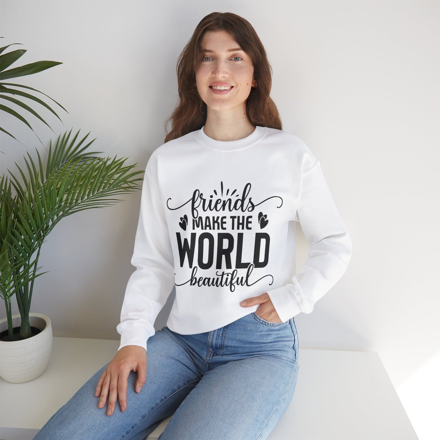 Unisex Heavy Blend™ Crewneck Sweatshirt - Best_Friends_Sisters_2