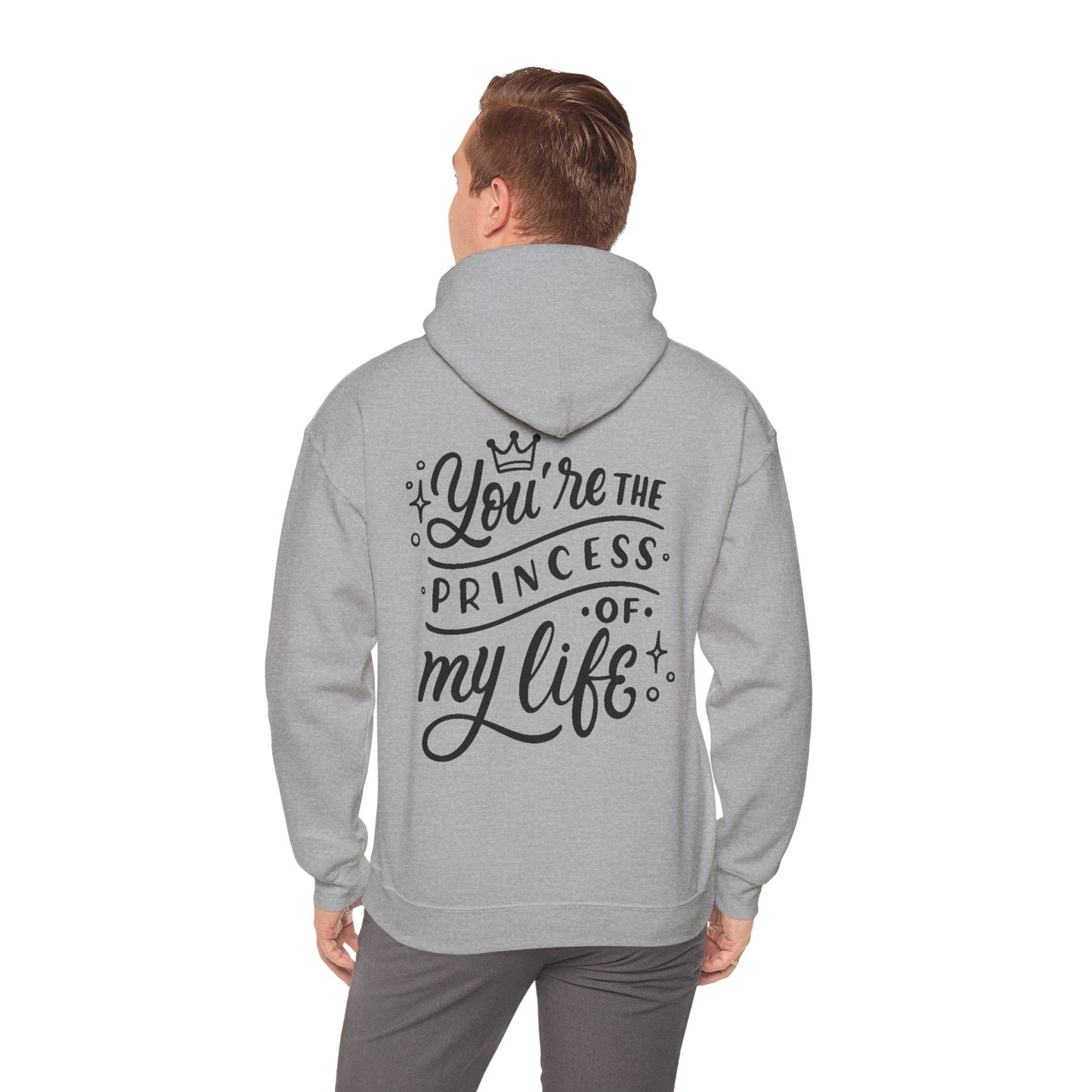 Unisex Heavy Blend™ Hooded Sweatshirt - Couples_Hoodies_Design_22_Back