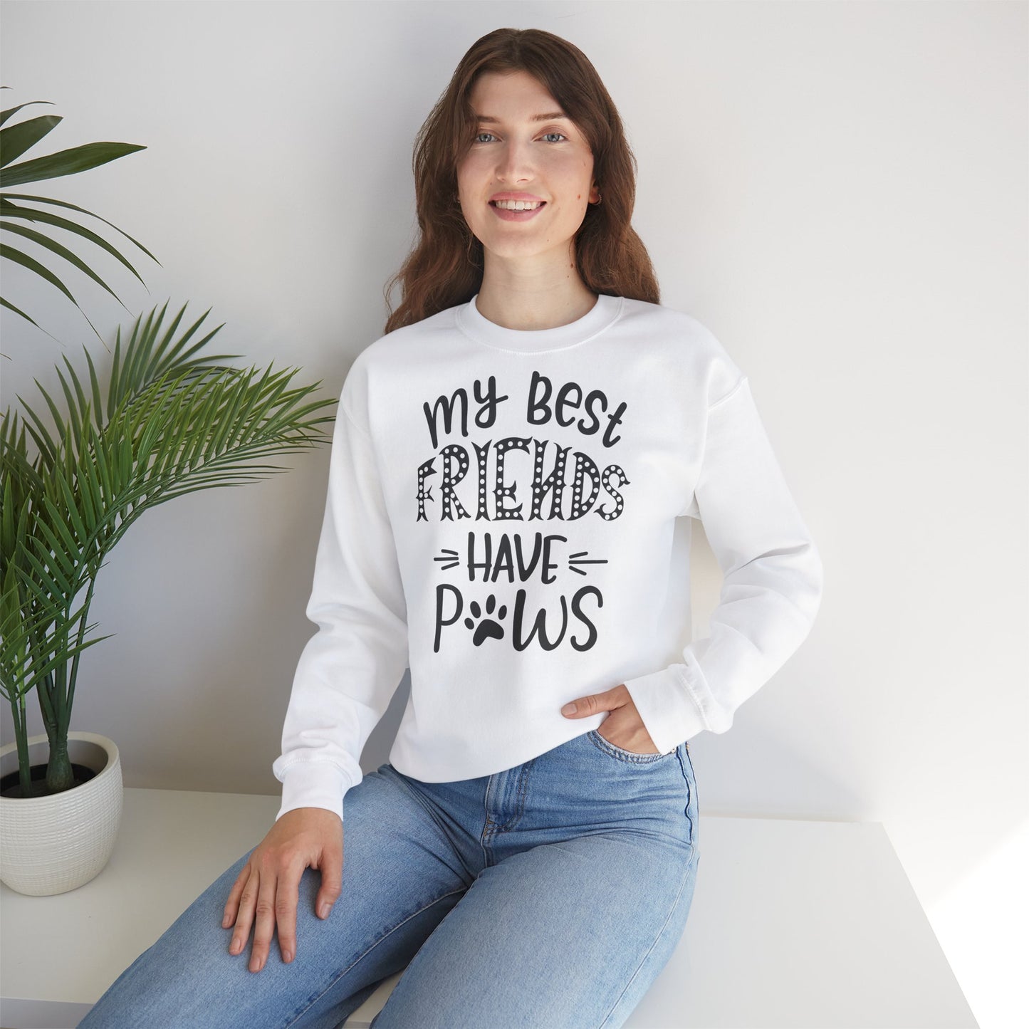 Unisex Heavy Blend™ Crewneck Sweatshirt - Best_Friends_Sisters_11