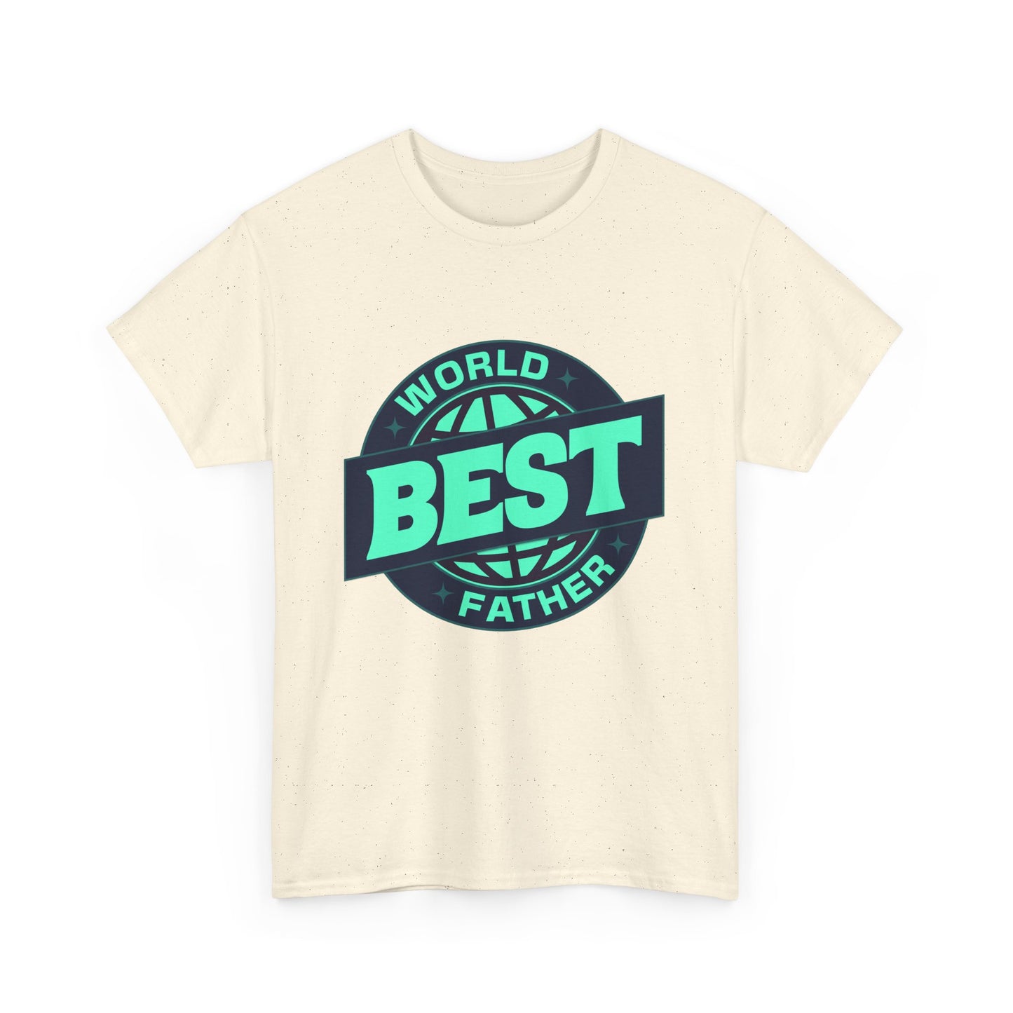 Unisex Heavy Cotton Tee -World Best Father_T_Shirt