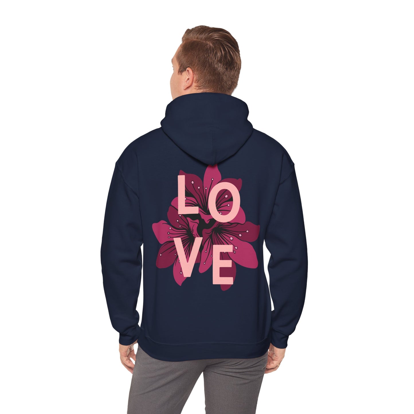 Unisex Heavy Blend™ Hooded Sweatshirt - Couples_Hoodies_Design_7_Back