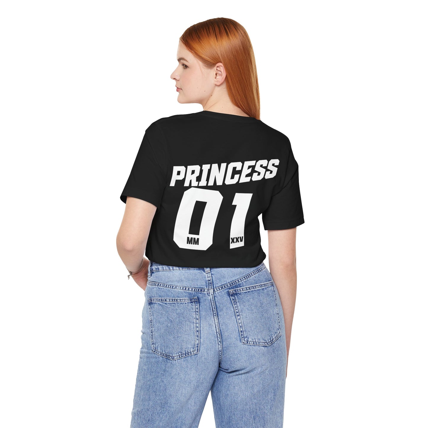 Couple T-Shirts - Unisex Jersey Short Sleeve Tee - Princess_3