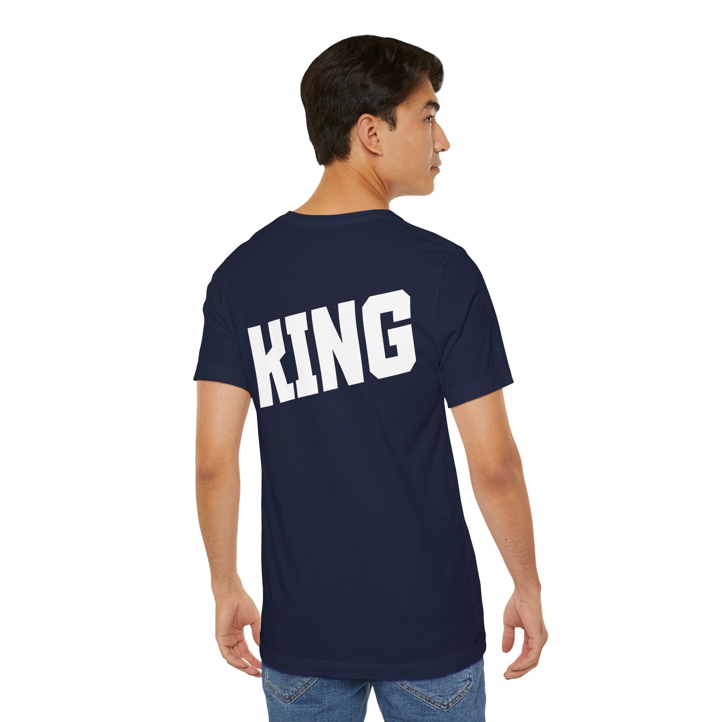 Couple T-Shirts - Unisex Jersey Short Sleeve Tee - King_6