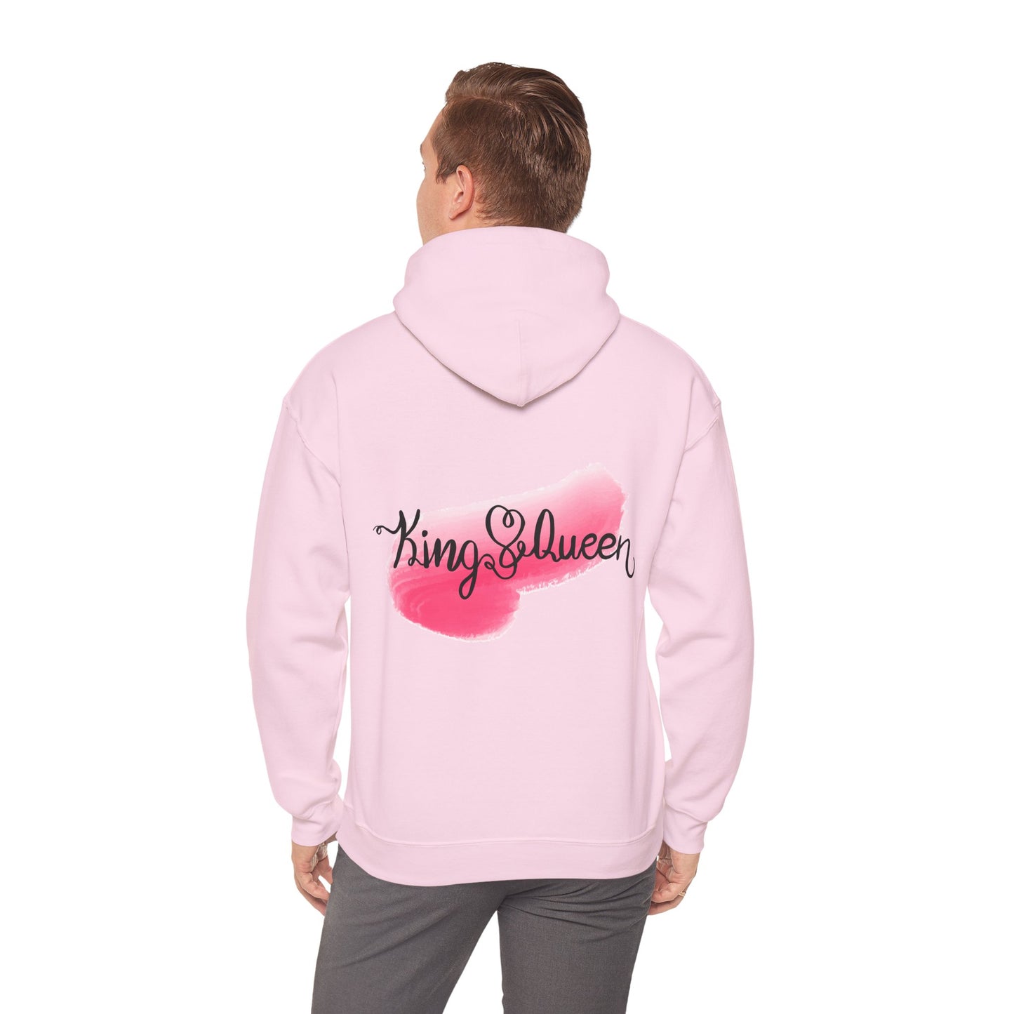 Unisex Heavy Blend™ Hooded Sweatshirt - Couples_Hoodies_Design_24_Back