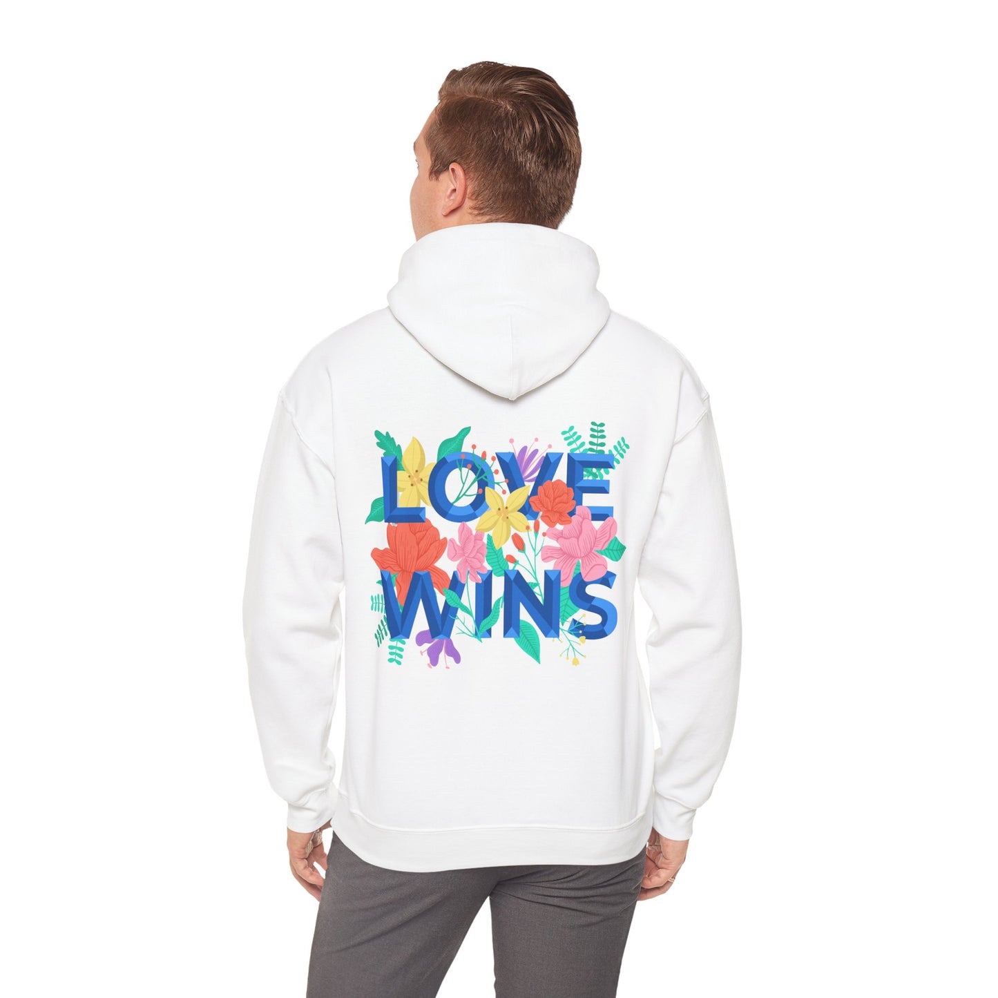 Unisex Heavy Blend™ Hooded Sweatshirt - Couples_Hoodies_Design_2_Back