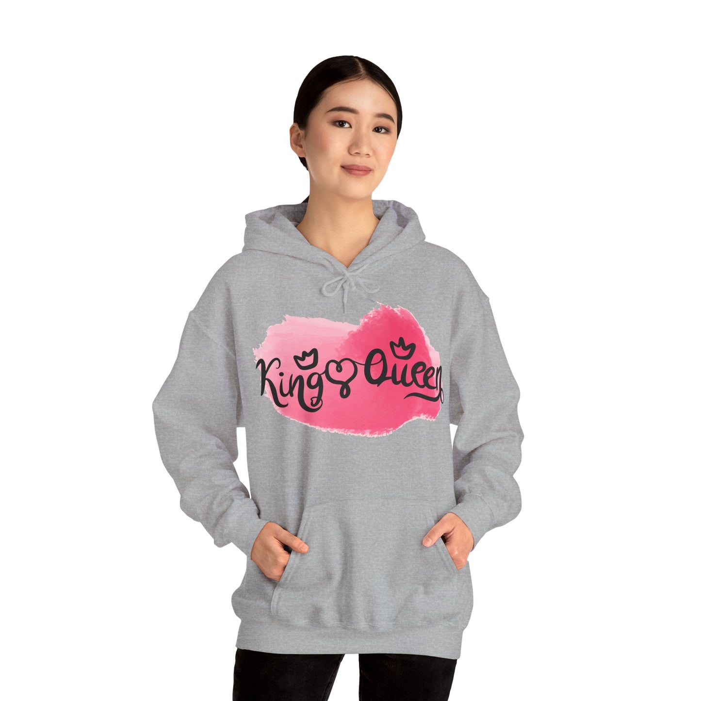 Unisex Heavy Blend™ Hooded Sweatshirt - Couples_Hoodies_Design_52_Front