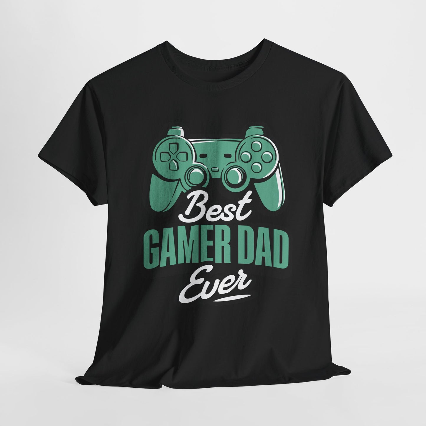 Unisex Heavy Cotton Tee - Gamer Dad_T_Shirt