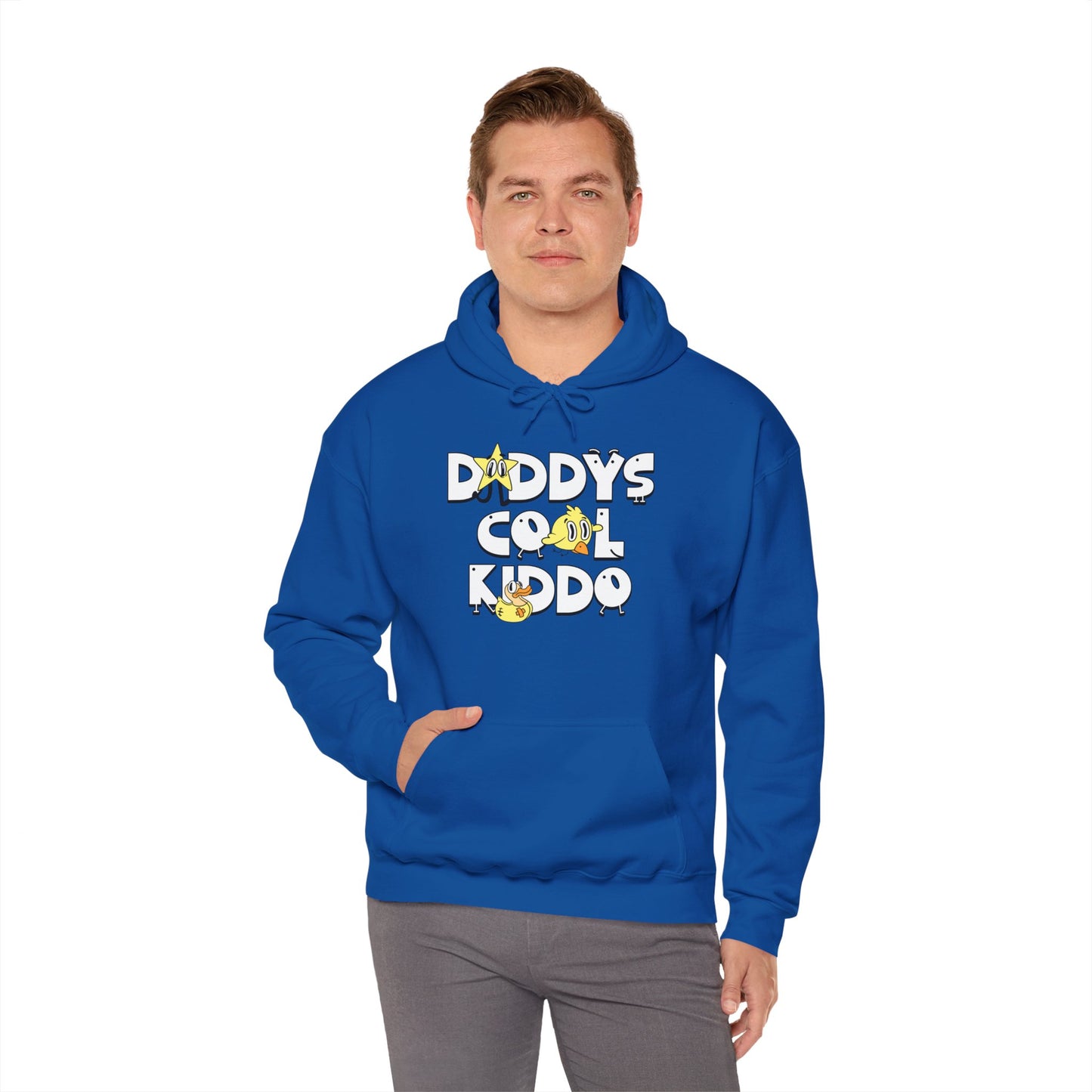 Unisex Heavy Blend™ Hooded Sweatshirt - Daddy's Cool Dude_Hoodie