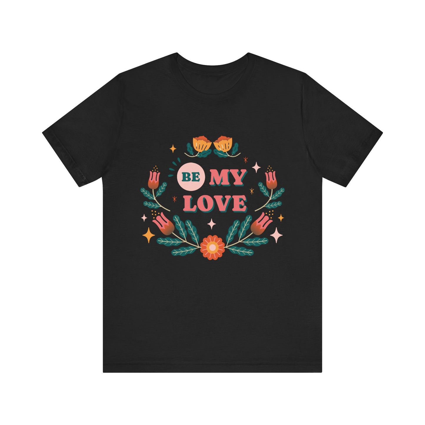 Couple T-Shirts - Unisex Jersey Short Sleeve Tee - Design_1_25