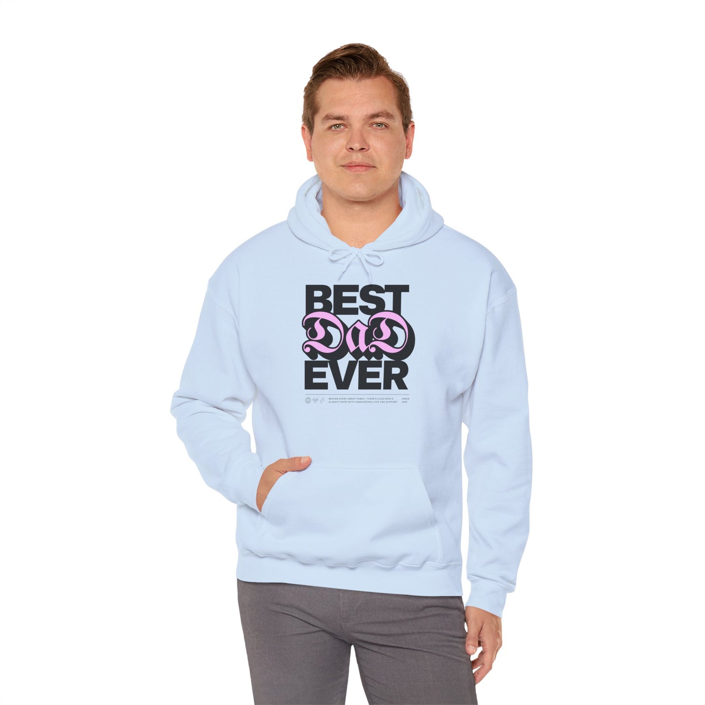 Unisex Heavy Blend™ Hooded Sweatshirt - Best Dad Ever_Hoodie