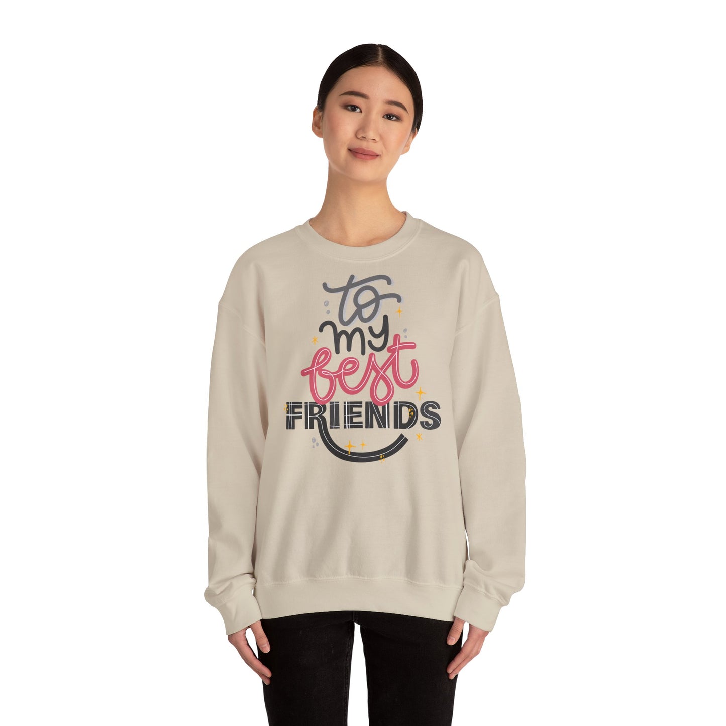 Unisex Heavy Blend™ Crewneck Sweatshirt - Best_Friends_Sisters_12