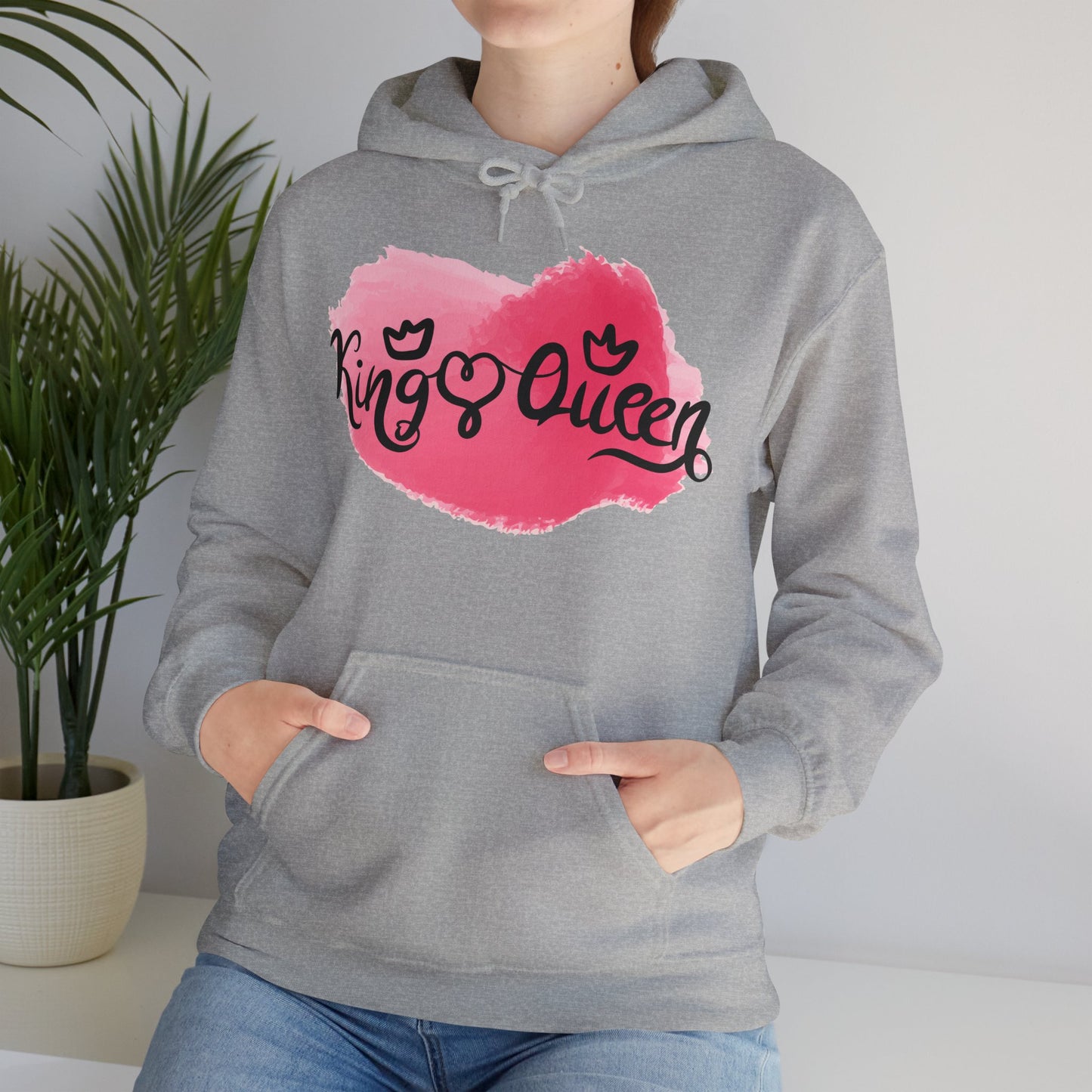 Unisex Heavy Blend™ Hooded Sweatshirt - Couples_Hoodies_Design_52_Front