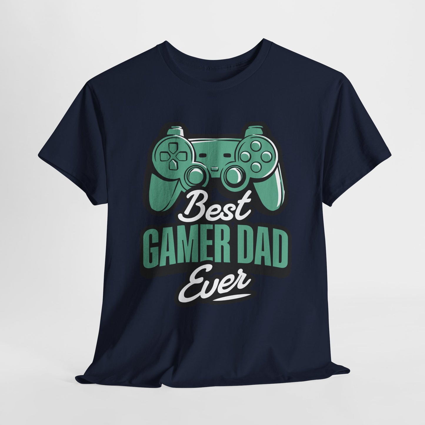 Unisex Heavy Cotton Tee - Gamer Dad_T_Shirt