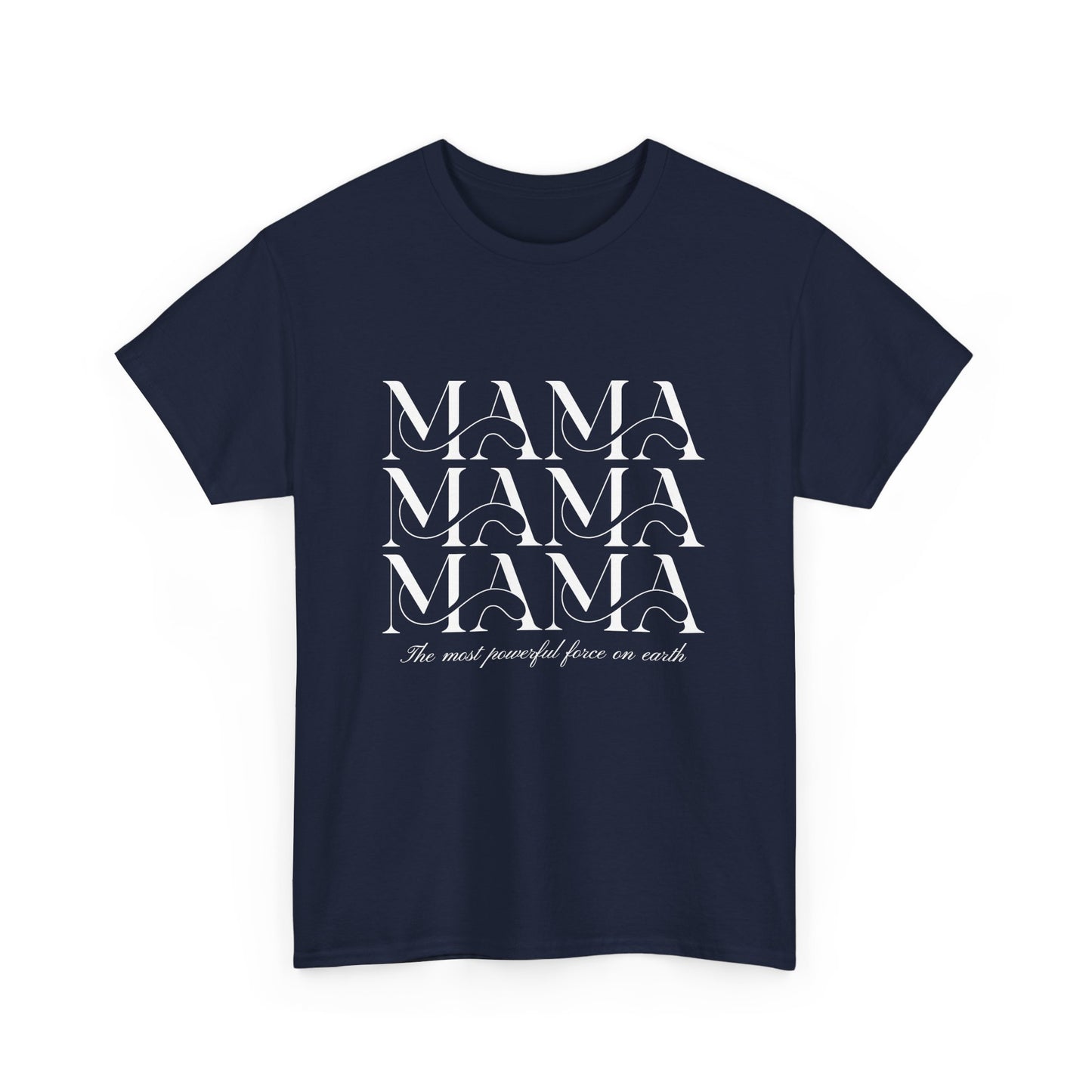 Unisex Heavy Cotton Tee - Quotes Mama_T_Shirt