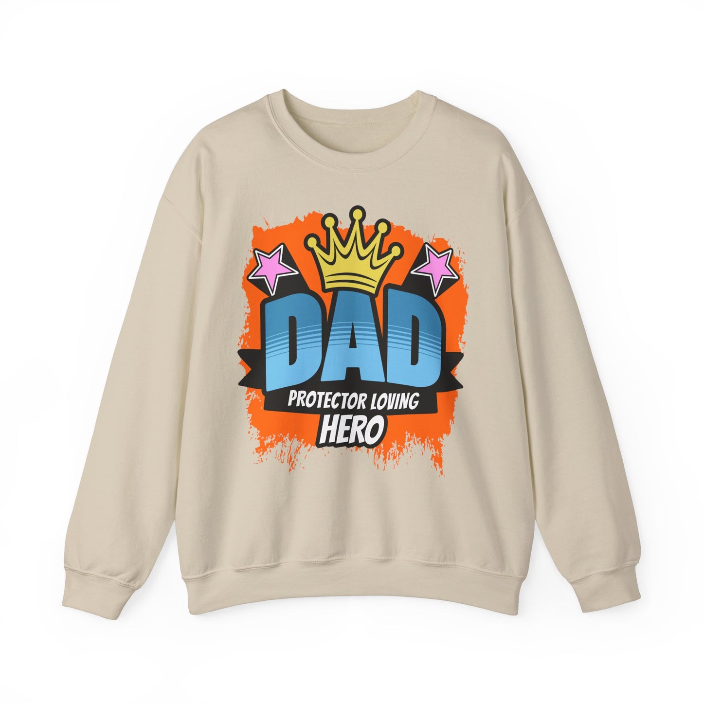 Unisex Heavy Blend™ Crewneck Sweatshirt - Protector Loving Hero