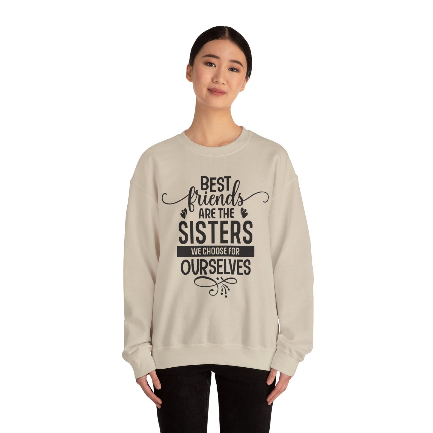 Unisex Heavy Blend™ Crewneck Sweatshirt - Best_Friends_Sisters_1