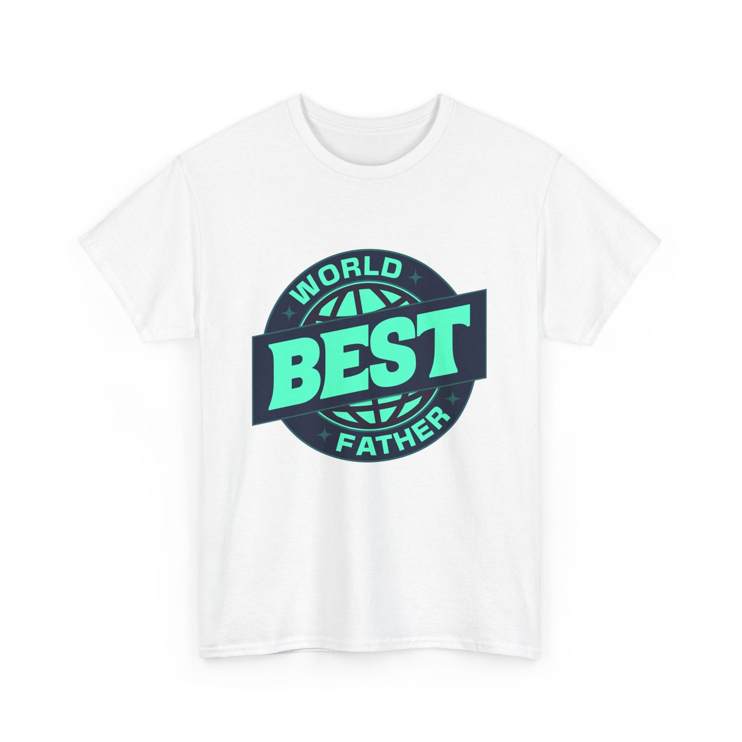 Unisex Heavy Cotton Tee -World Best Father_T_Shirt