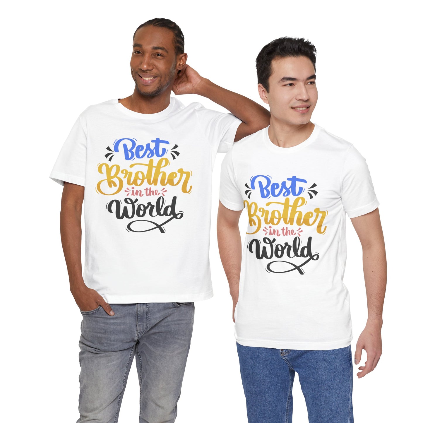 Best_Friends_Design_Brothers_13 - Unisex Jersey Short Sleeve Tee - Bella Canvas 3001