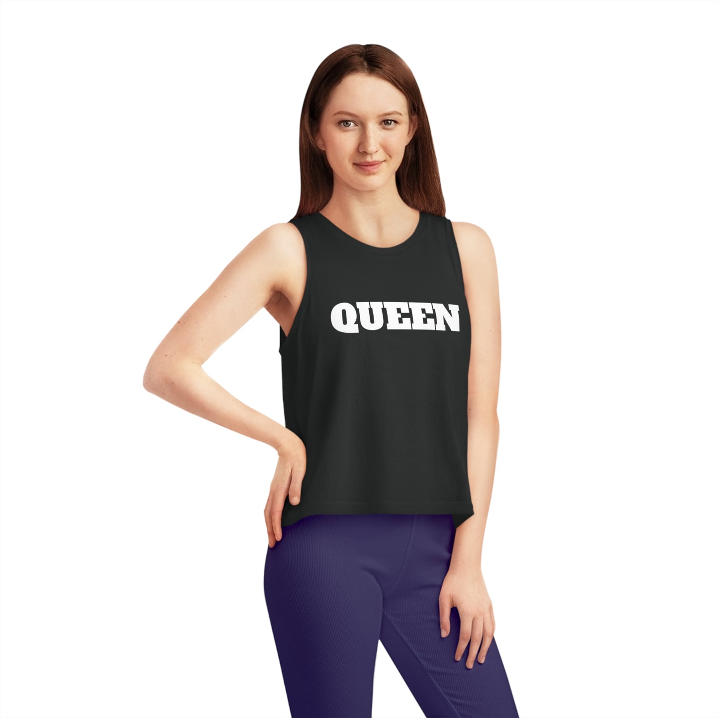 Women's Dancer Cropped Tank Top - Tank_Top_Couples - Top_Tanks_22_Back_and_Front