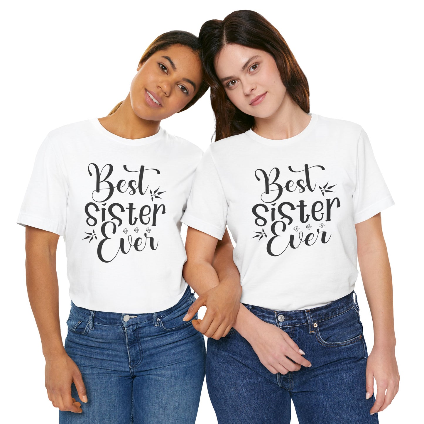 Best_Friends_Design_Sisters_1 - Unisex Jersey Short Sleeve Tee - Bella Canvas 3001