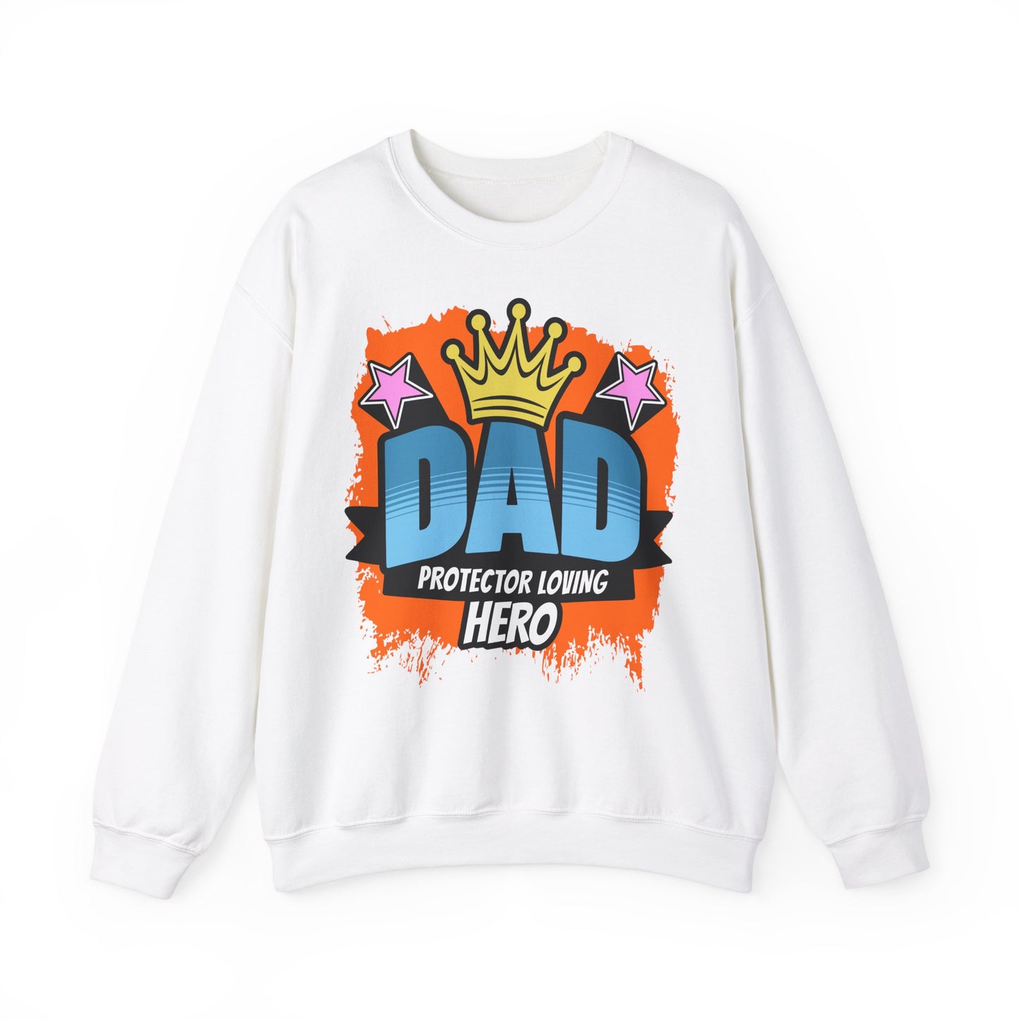 Unisex Heavy Blend™ Crewneck Sweatshirt - Protector Loving Hero