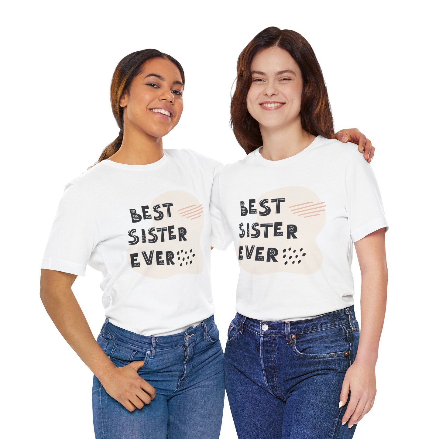 Best_Friends_Design_Sisters_21 - Unisex Jersey Short Sleeve Tee - Bella Canvas 3001