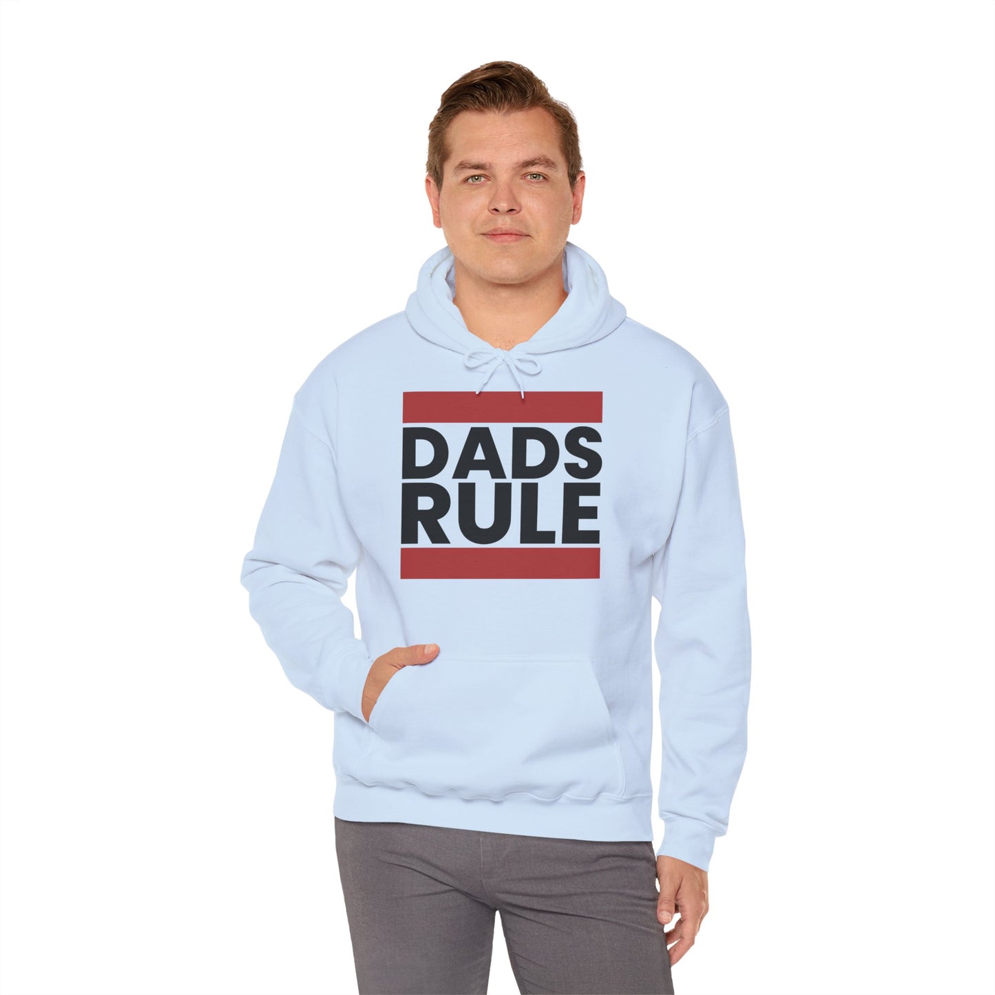 Unisex Heavy Blend™ Hooded Sweatshirt - Dads Rule_Hoodie