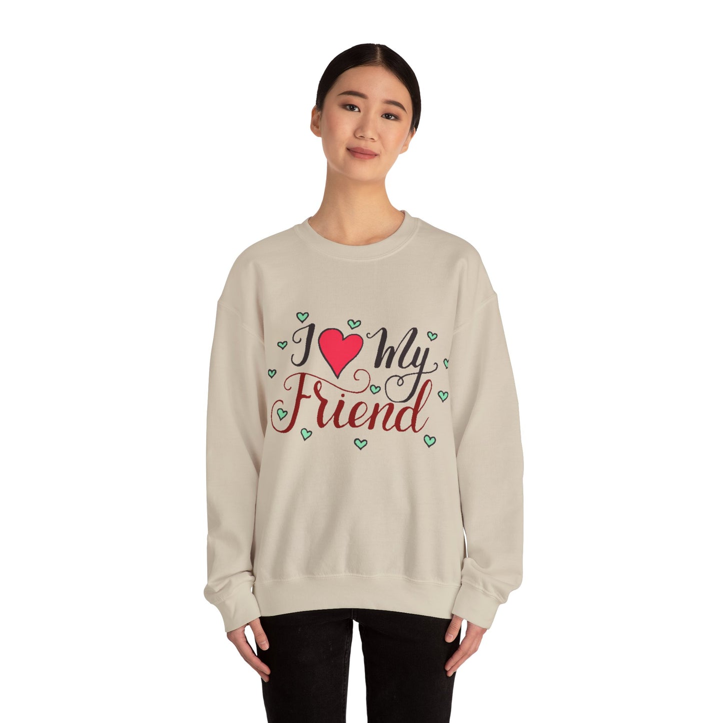 Unisex Heavy Blend™ Crewneck Sweatshirt - Best_Friends_Sisters_14