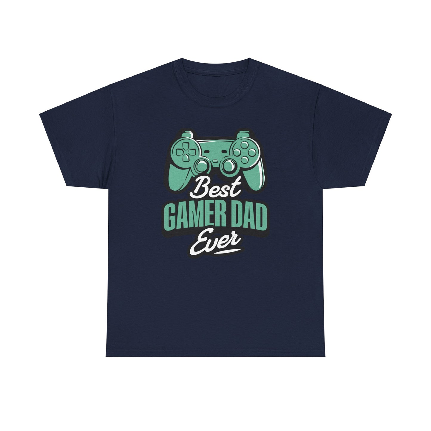 Unisex Heavy Cotton Tee - Gamer Dad_T_Shirt