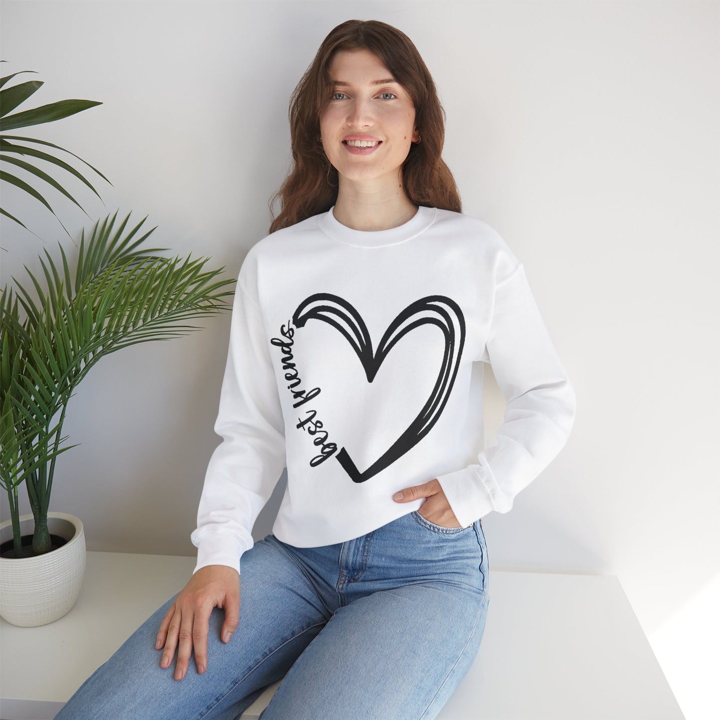 Unisex Heavy Blend™ Crewneck Sweatshirt - Best_Friends_Sisters_7