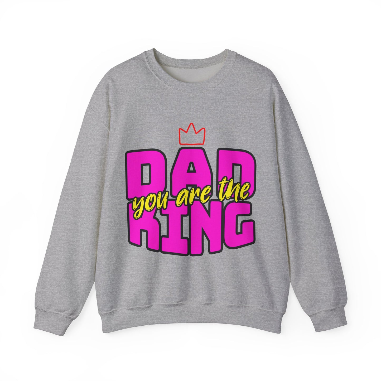 Unisex Heavy Blend™ Crewneck Sweatshirt - Dad Are King