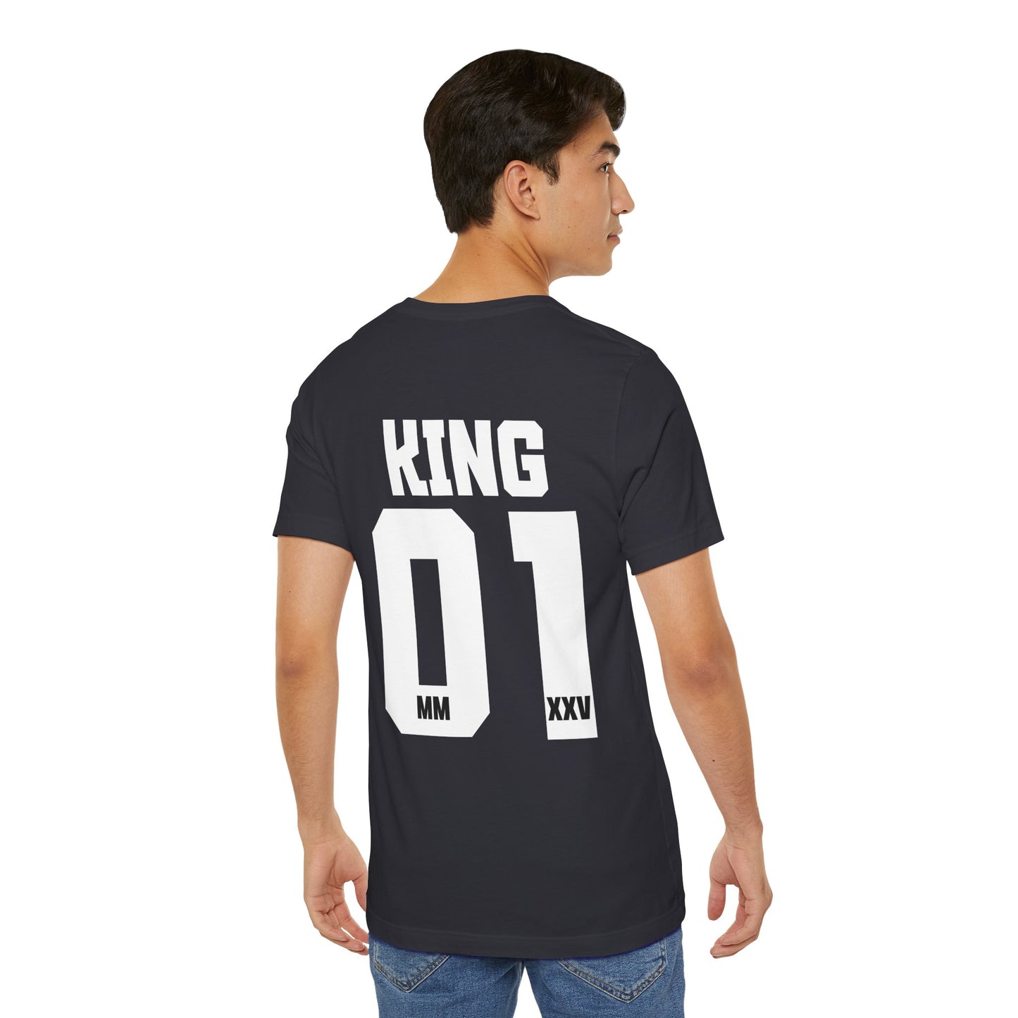 Couple T-Shirts - Unisex Jersey Short Sleeve Tee - King_1