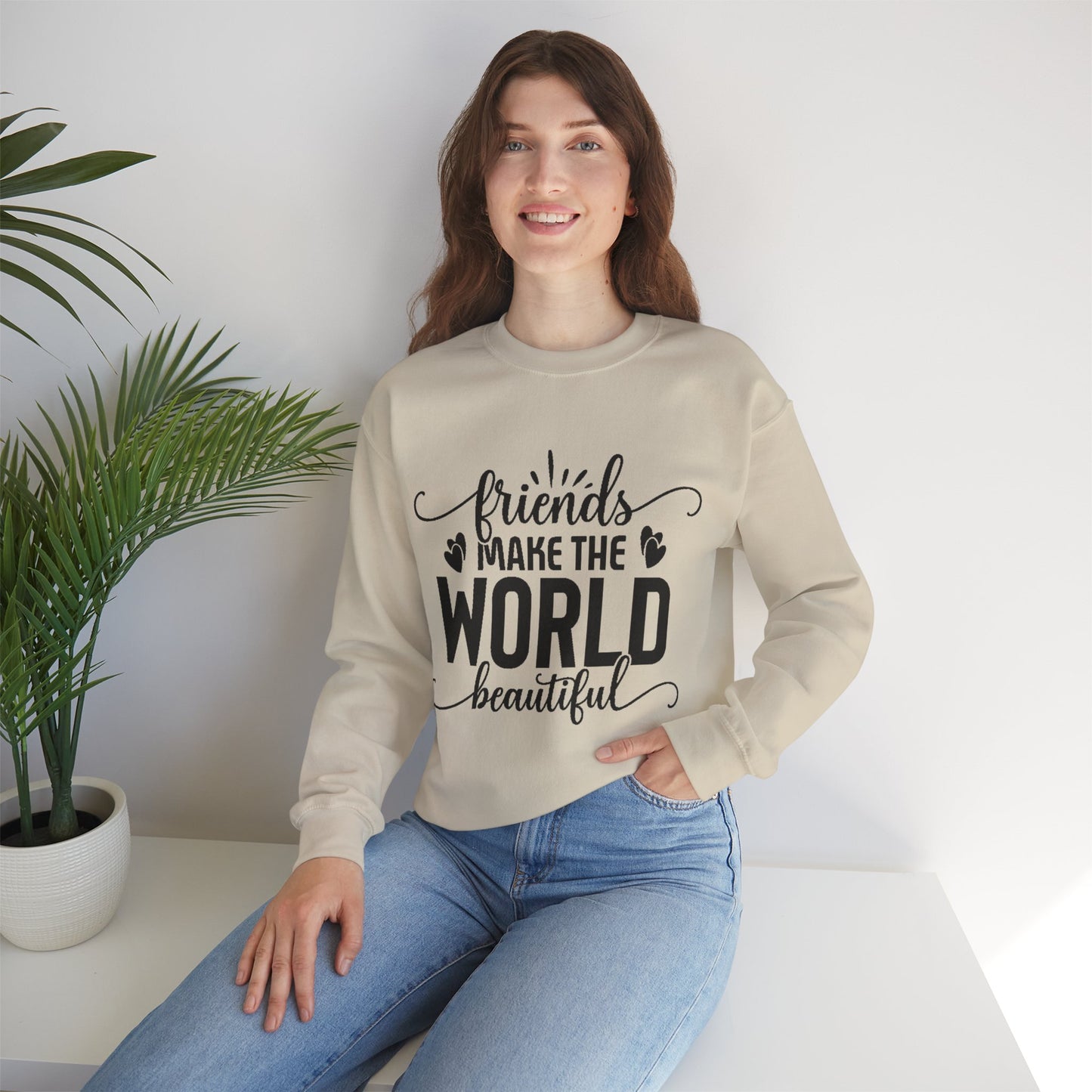 Unisex Heavy Blend™ Crewneck Sweatshirt - Best_Friends_Sisters_2