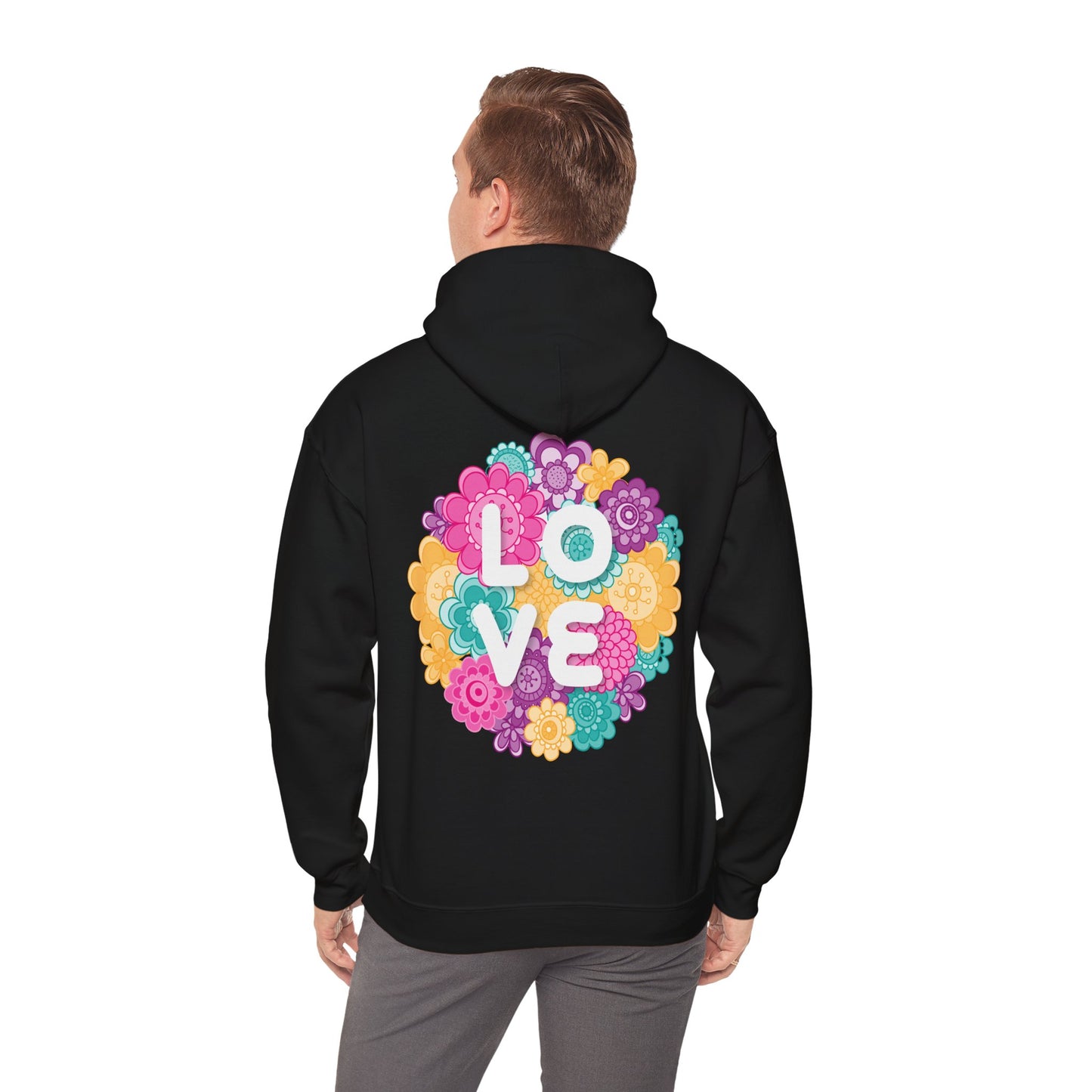 Unisex Heavy Blend™ Hooded Sweatshirt - Couples_Hoodies_Design_5_Back