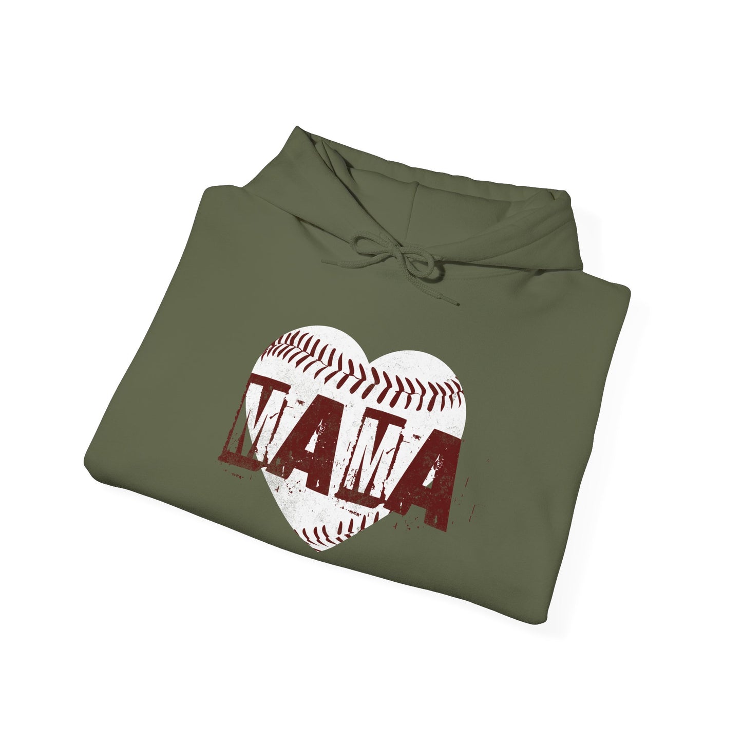 Unisex Heavy Blend™ Hooded Sweatshirt - Baseball MAMA_Hoodie